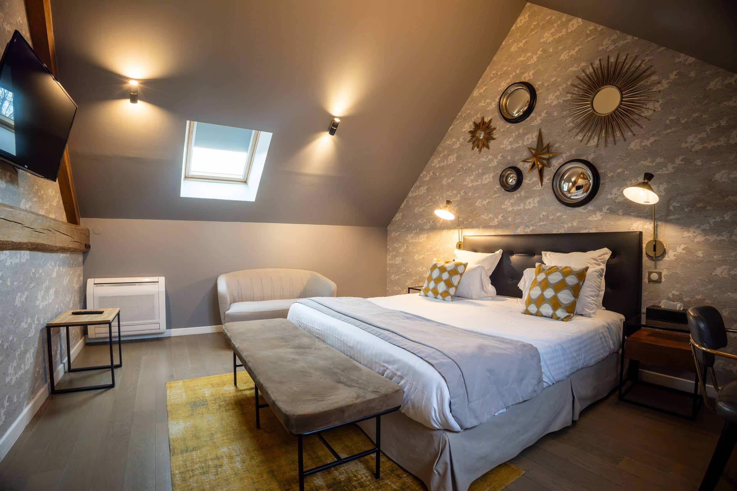 Hôtel de charme avec chambre romantique proche de Paris