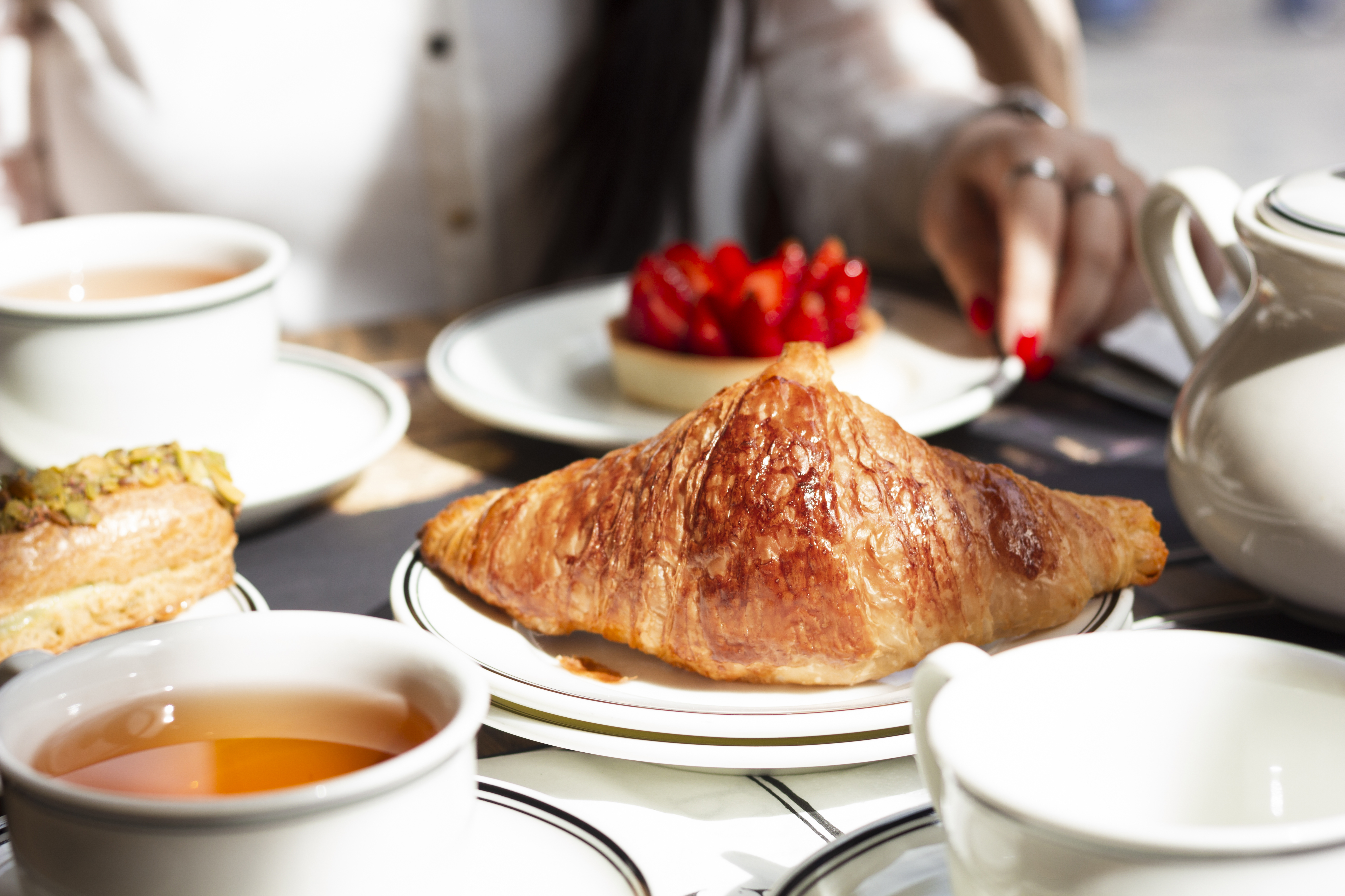 Petit-déjeuner en chambre