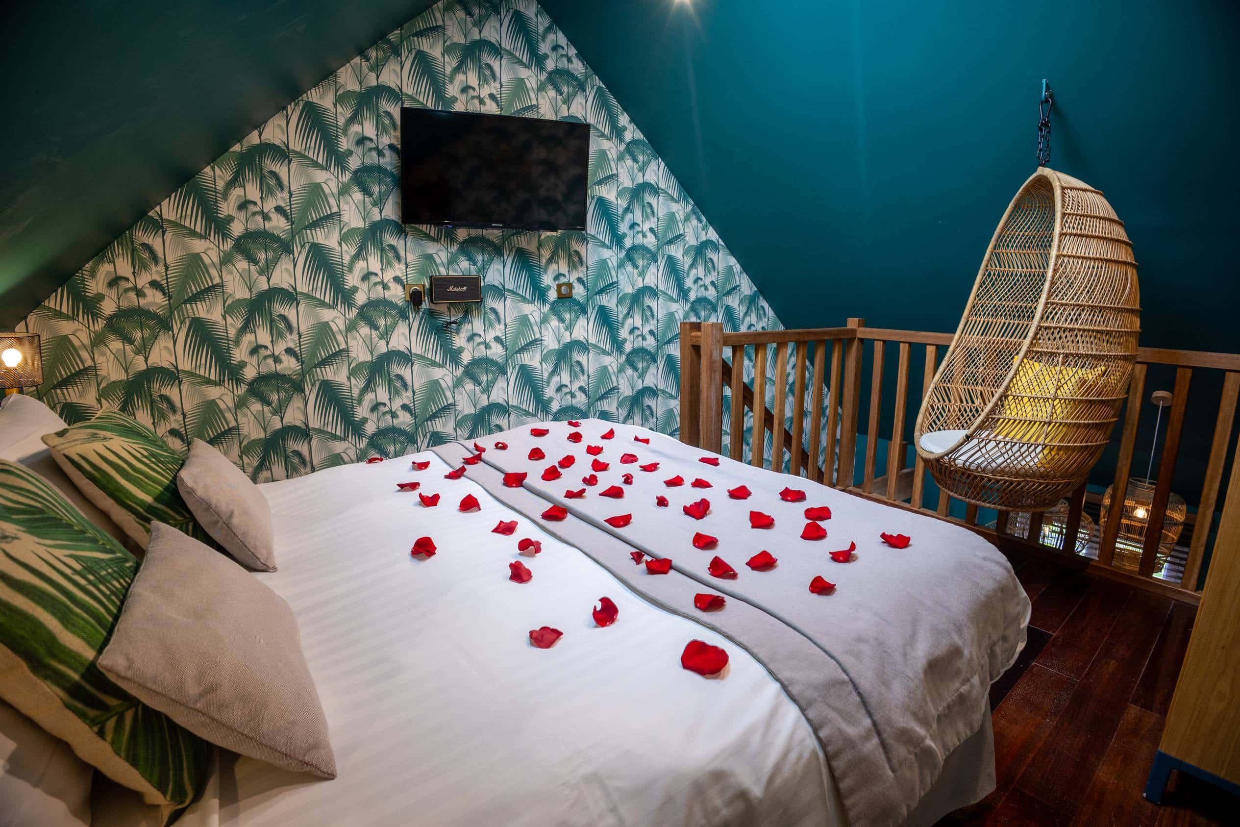 Suite en duplex tropicale pour un weekend en amoureux
