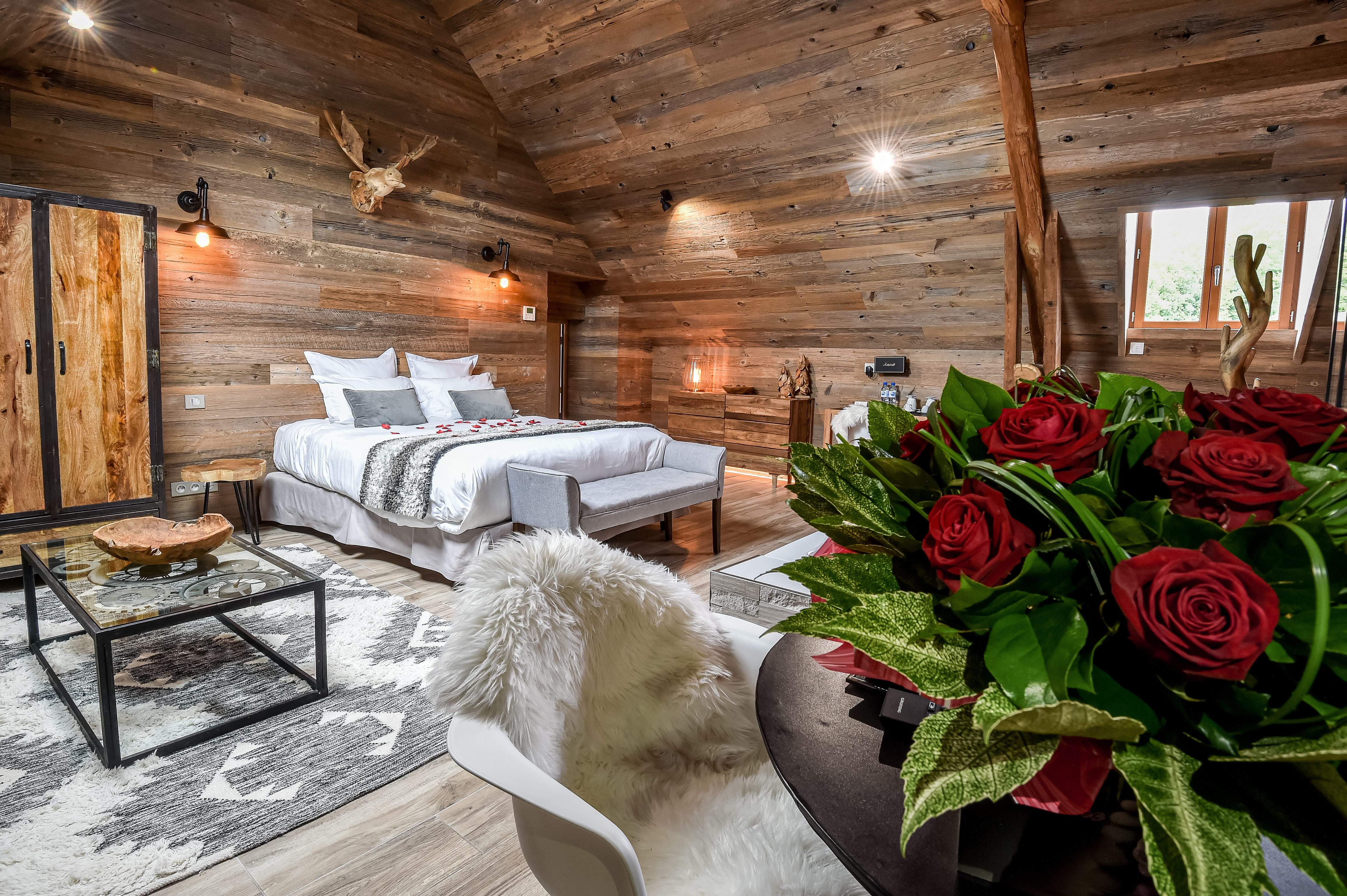 Suite megeve nuit romantique jacuzzi