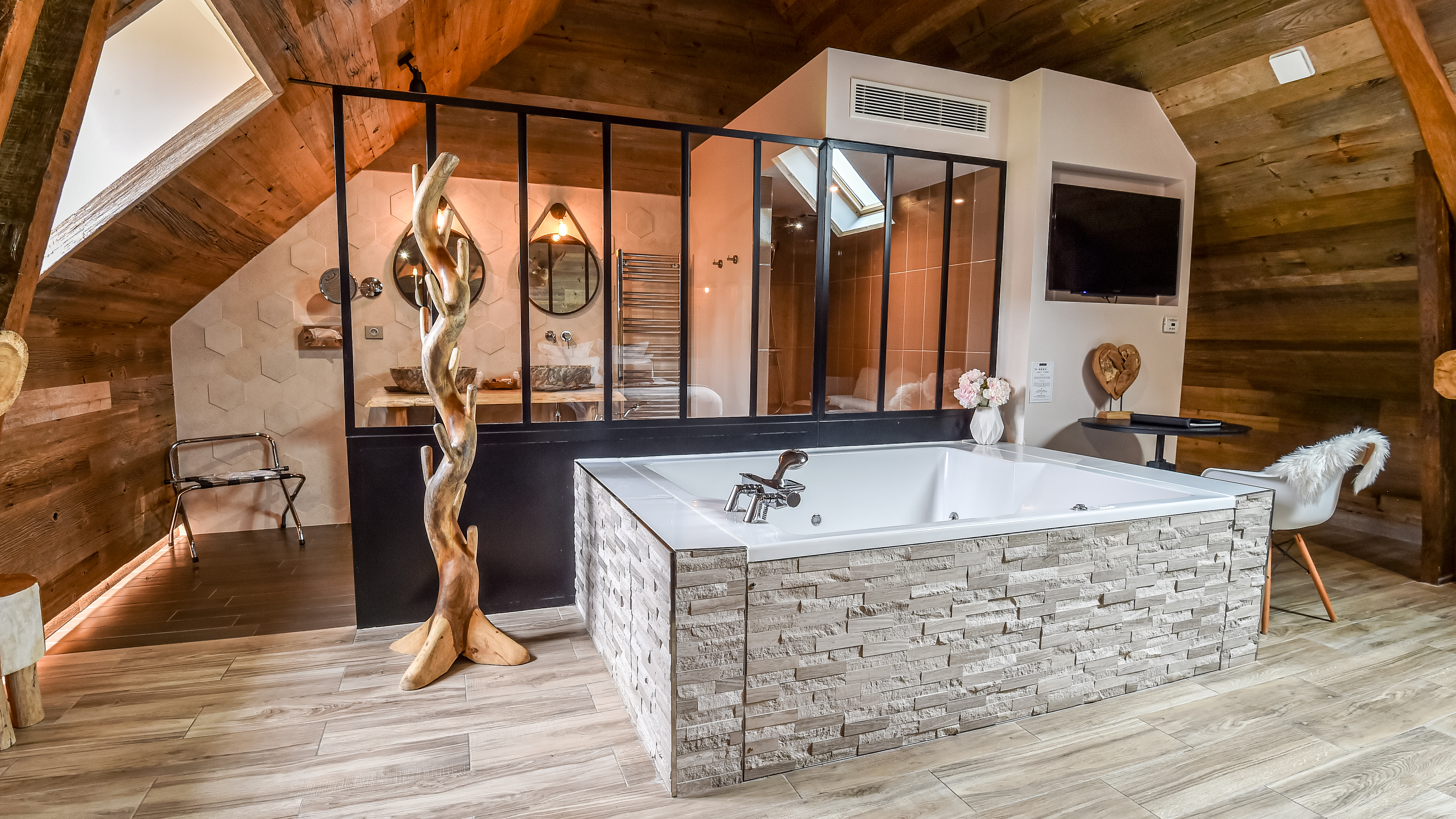 Suite megeve romantique jacuzzi