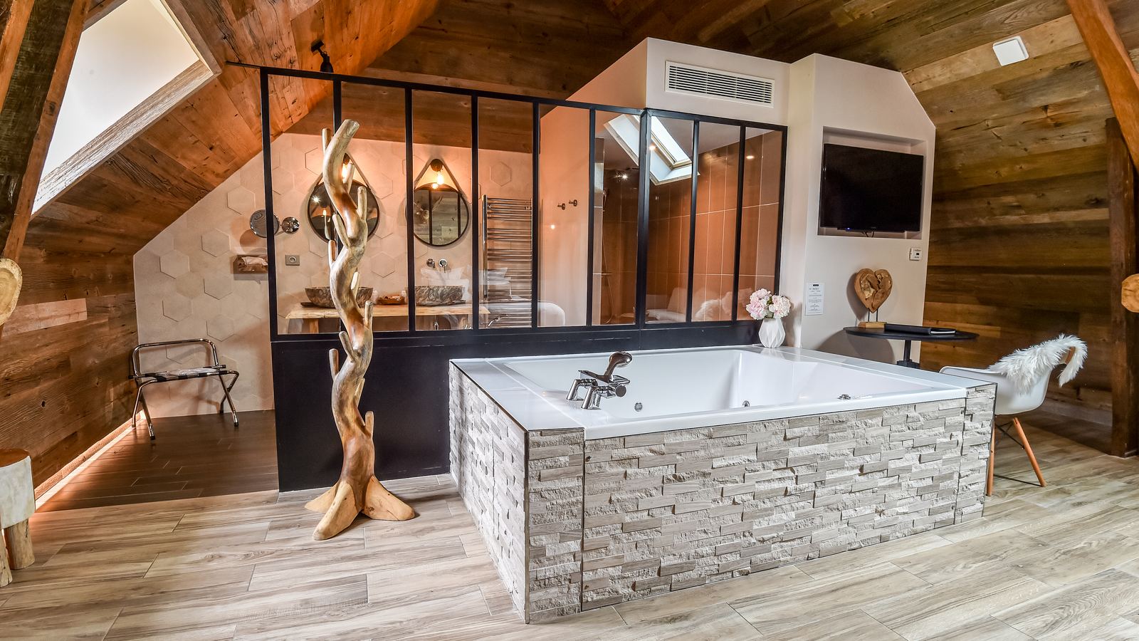 Suite megeve romantique jacuzzi