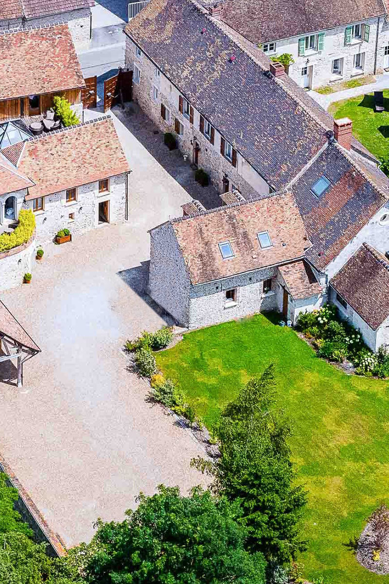 Plateau du Vexin Français — paysage rural autour du Clos des Vignes
