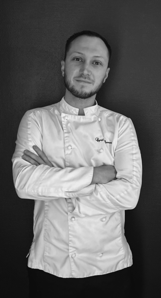 Cyril Ramon, chef de cuisine du Clos des Vignes